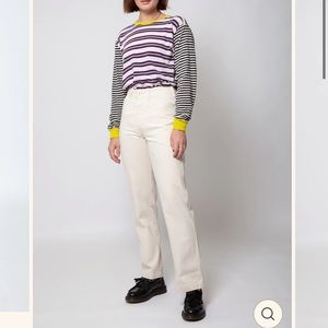 Gravel & Gold painter pant size 1 natural